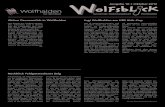 W olFsbL Ausgabe 10 • Oktober 2012 i cKwolfsblick.ch/files/Wolfsblick_10_2012.pdf · 2017. 12. 4. · konnten wir ein super Ergebnis feiern. Zur unserer Überraschung lief uns Lisa