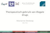 Therapeutisch gebruik van illegale drugs · 1940-1979 bij alcoholisme Meta-analyse (Krebs & Johansen, 2012) • 1961 Maclean: 400-1500mcg LSD aan AUD (n=61) en andere patiënten (n=39),