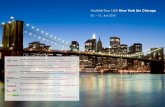 ArchitekTour USA New York bis Chicago · 2016. 3. 21. · ArchitekTour USA New York bis Chicago Die ArchitekTour führt uns aufgrund der großen Nachfrage in 3. Auflage in die USA.