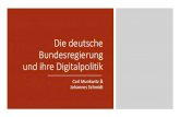 Die deutsche Bundesregierung und ihre Digitalpolitikgraebe/Texte/Schmidt-18-Folien.pdf · digitalen Zeitalter muss gestärkt werden“ (Kulturpolitik) Inhaltsanalyse „Zur Verbesserung