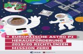 EUROPÄISCHE ASTRO PI HERAUSFORDERUNG 2019/20 …info-ag.coderdojo-saar.de/wp-content/uploads/2020/05/Astro_Pi_Missio… · Lufttemperatur auf dem Astro Pi-Computerbildschirm anzeigt.