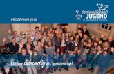 Programm 2016 - Ev. Jugend im Kirchenkreis Hittfeld · November 2016 sind alle ehrenamtlichen mitarbeiterInnen im Konfirmanden-unterricht zu einem großen Treffen eingeladen. ...