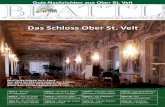 Das Schloss Ober St. Veit - 1133.at · Fasching 2013 – War das eine Hetz! Vom gemeinsamen Schminken bis zum Marsch durch das enge Zuschauer-Spalier und bei allen Partys danach sprühte