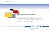 Migrationsleitfadendebian.uni-duisburg-essen.de/misc/migration/mlf_v1_de.pdf · Leitfaden für die Migration der Basissoftwarekomponenten auf Server- und Arbeitsplatz-Systemen ...