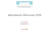 Marxistische Ökonomie 2009peter.fleissner.org/Transform/Terra_Humana.pdf · 2009. 11. 3. · Gründerväter der subjektiven Wertlehre Der Ausdruck "Grenznutzen" geht auf Friedrich
