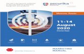 13111614 апреля August 2020 · 1 MARKETING MANUAL securika-moscow.ru 13-16 апреля 2020 Москва, Крокус Экспо Crocus Expo 11-14 August 2020