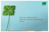 Herzlich willkommen! Bechtle Hauptversammlung 2015 c60b0a59-6aba-4556... · PDF file Herzlich willkommen! Bechtle Hauptversammlung 2015. 16.06.2015 | Bechtle AG Hauptversammlung Bericht