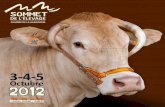 CUMBRE DE LA GANADERÍA - Perulactea...(3-5 de octubre de 2012) reunirá en Clermont-Ferrand (Francia) 1.250 expositores, 80.000 visitantes profesionales y 2.000 animales de alto va-lor