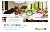 IKEA Family Mach Midsommar zu deinem Fest....ALLEMANSRÄTTEN Fleischbällchen 5.95 Gefroren. 1 kg. 5.95/kg. 003.464.07 Ein schwedisches Buffet ohne Lachs ist wie Sommer ohne Sonne.
