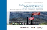 Rules of engagement between the UN and private actors€¦ · Rules of engagement between the UN and private actors Towards a regulatory and institutional framework Published by Bischöfliches