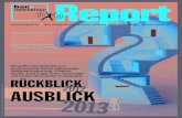 Rückblick Ausblick - Report · 2012. 12. 17. · Ende November 2012 den Vertrag zum Kauf des deutschen Chemieunternehmens Che-mofast Anchoring GmbH unterzeichnet. Würth erwirbt