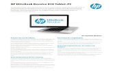 Datenblatt HP EliteBook Revolve (2)ecx.images-amazon.com/images/I/A1fm57LIKqS.pdfBÜro problemlos an einen Bildschirm2, eine Tastatur2, Maus2, zusätzliche Ports Oder einen Drucker2