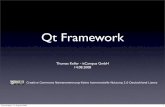Qt Framework - Thomas KellerDemoreel (Die QtDemo Applikation und zahlreiche Beispielapplikationen werden vorgeführt.) Donnerstag, 14. August 2008 26. Danke für die Aufmerksamkeit!