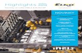 Highlights CZ 2019 view · • Bistabilní relé mají zatížení o 6-10 A vyšší než klasické stykače vzhledem ke spínání LED svě-telných zdrojů. • V běžné instalaci