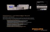 Natürlicher und lebendiger Soundecx.images-amazon.com/images/I/A1yd1GbqAoS.pdf · 2011. 9. 20. · Philips Harmony Komponenten-HiFi-System Dock für iPod/iPhone/iPad DAB+ DCB8000