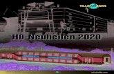 H0-Neuheiten 2020€¦ · Varianten für die DB, PKP und MAV anbieten. Mit der Formvariante eines Bremserhauses schweizerischer Bauform werden als Neuheit 2020 zwei Weinfasswagen