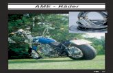 AME - Räder · 170 AME - Räder für Suzuki Typ Reifengröße Felgengröße Felge Speichen AME KIT Nr.Metzeler* Bridgestone* VS 1400vorn 130 / 90 - 16 3.00 x 16 Chrom Edelstahl RAD