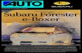 Fahrbericht Subaru Forester e-Boxer · Subaru-Freunde, wie der künftige Forester aus-sieht. Doch fahren darf man ihn bislang nur in den USA, dem wichtigs- ten Auslandsmarkt des japanischen