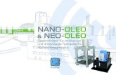 NANO-OLEO NEO-OLEO - motive · NANO-OLEO und NEO-OLEO können Sie bis zu 80% der Energie einsparen, indem Sie den Druck und den Durchfluss des Hydrauliksystems an die tatsächlichen