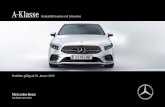 A-Klassebox.motorline.cc/autowelt/pdf/Mercedes A-Klasse Preisliste 2019_01.… · Mercedes me connect vernetzt den Fahrer mit seinem Fahrzeug – und das Fahrzeug mit der ganzen Welt.