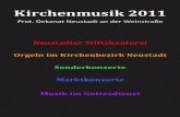 Kirchenmusik 18 Uhr Els Biesemans (Z£¼rich) Prot. Kirche Meckenheim Walcker-Orgel von 1854 (II/15) 23