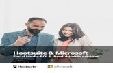 E-BOOK Hootsuite & Microsoft · Hootsuite ist voll integriert mit den bekannten und vertrauten Produktivitätsanwendungen von Microsoft. In diesem E-Book erfahren Sie, wie leicht