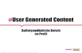 #User Generated Content - Der Standard€¦ · Was ist User Generated Content? # Die größte Community Österreichs # UserInnen aktiv einbinden # Ein Thema zum Thema der Community