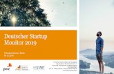 Deutscher Startup Monitor 2019 - pwc.de Deutscher Startup Monitor 2019 ¢â‚¬â€œPressekonferenz 04.11.2019