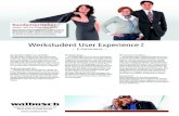 Werkstudent User Experience - wiwi.uni-wuppertal.de¶rse/2016... · bility- und User Experience-Gesichtspunkten wirken Sie tatkräftig an kreativen Grob- und Feinkonzepten mit und