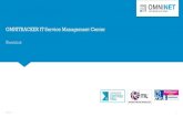 OMNITRACKER IT Service Management Center€¦ · OMNITRACKER ITSM Center v5 ... - 17 - Service Asset & Configuration Management Definition aller CIs und ihrer Abhängigkeiten Generischer