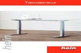 hein - LAYER-Grosshandel · F. Hein GmbH - Tel.: 07034-9270-0 - Fax: 07034-9270-70 - Email: info@hein-beschlag.de Seite 17 TischgesTell classic Flex 3D miT 660 mm hub Tischgestell
