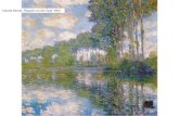 Claude Monet, Pappeln an der Epte Claude Monet, Pappeln an der Epte 1900. Impressionismus Die Stunde