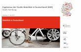 Ergebnisse der Studie Mobilität in Deutschland (MiD) Stadt ...€¦ · Auto- und Fahrradbesitz, Car- und Bikesharing und HVV-Fahrkartennutzung −Übliche Verkehrsmittelnutzung -