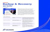Backup & Recovery - Paragon Software€¦ · Microsoft Volume Shadow Copy Service (VSS) stellt die Backup-Infrastruktur für Microsoft Windows XP/Vista/7/Server 2003/2008 Betriebssysteme.