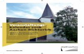 Veranstaltungs- kalender 2018 Aachen-Richterich€¦ · Öffnungszeiten CUBE – Kinder- u. Jugendzentrum Richterich Grünenthaler Str. 25c KIDS-Club (6-13 Jahre): Di. und Fr. 14:30