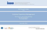 Customer Experience Management - uni- (Lemke, Clark, and Wilson 2010) Renommierte Autoren und Forschungseinrichtungen
