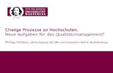 Change Prozesse an Hochschulen. Neue Aufgaben für das ...d.ak-evaluation.de/tagung/2015/programm/Keynote_U-Magdeburg.pdf · OVGU Präsentation 00.00.2009 7. 2. Verhältnis Wissenschaft
