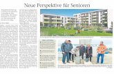 Neue Perspektive für Senioren€¦ · Gute Stube – auf ein Neues Neue Perspektive für Senioren Baugesellschaft Raab legt Grundstein für Eigentums - wohnanlage im Max-Böhme-Ring.