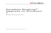 Parallels Desktop® Upgrade to Windows 7download.parallels.com/utw7/docs/de/Parallels_Desktop_Users_Guid… · Upgrade to Windows 7 Sie dabei unterstützen, ein reibungsloses Upgrade