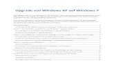 Upgrade von Windows XP auf Windows 7 - edv-kunzelmann.de€¦ · Windows 7-Installationsdatenträger im DVD-Laufwerk, und doppelklicken Sie dann auf setup.exe. Wenn Sie Windows 7