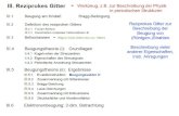PowerPoint-Präsentation · PDF file Ill. Reziprokes Gitter Werkzeug, z.B. zur Beschreibung der Physik in periodischen Strukturen Bragg-Bedingung 11.1 111.2 111.3 111.4 111.6 Beugung