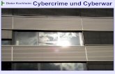Dieter Kochheim Cybercrime und Cyberwar · Mitnick: Kunst des Einbruchs (2005) Telefondienste, Spielautomaten, modernes Hacking ders.: Kunst der Täuschung (2003) soziale Techniken,