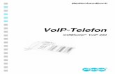 COMfortel VoIP 250 - auerswald-root.de€¦ · Das VoIP-Telefon COMfortel VoIP 250 ist speziell für die Internettelefonie entwickelt worden und kommt gänzlich ohne Tk-Anlage aus.