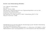 ArchivvonHeisenbergsBriefen - Heisenberg-Gesellschaft · 30. 1. plc nachlass prof. w. pauli . Ñachlas9 74-cce . oo nachlass prof. w. pau