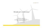 Angermann OEROK Windkraft 16112016 FINAL für HP€¦ · Windkraft in Kärnten DI Michael Angermann Amt der Kärntner Landesregierung Abteilung 3 - Gemeinden und Raumordnung UAbt.