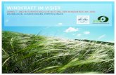Windkraft im Visier - Friedrich-Wilhelm Raiffeisen Energie eG · PDF file • Das Faltblatt „Windkraft im Visier – 6 kritische Einwände, 6 ehrliche Antworten“ gibt es kostenlos
