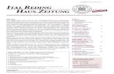 Ausgabe ITAL REDING HAUS-ZEITUNG .irh · 2 | Mai 2013 | Ausgabe Nr. 32 Jahresbericht 2012 des Präsidenten Patrick v. Reding, Präsident des Stiftungsrates «Die Stiftung Ital Reding-Haus