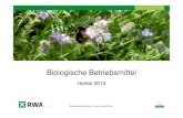 Bio BM - Herbstinfo 2019 - LAGERHAUS€¦ · 3 Pflanzenschutz im Bio-Durum • Zugelassene PSM: • Netzschwefel: Echter Mehltau (zur Befallsminderung = max.Wirkungsgrad 60-80 %)