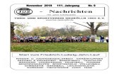 Start zum Friedrich-Ludwig-Jahn-Lauftus-neukoelln.de/wp-content/uploads/2018/10/TuS-Nachrichten2018-09.… · TuS-Nachrichten • 111. Jahrgang Nr. 9 • November 2018 1 Termine 04.11.18
