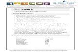 Alphasept M - Wohlfarth Workwear€¦ · HL-Technology GmbH Brunnenstr. 28a D-32052 Herford Tel. +49 (0) 52 21/10 227-30 Fax +49 (0) 52 21/10 227 -40 info@hl-technology.de -technology.de